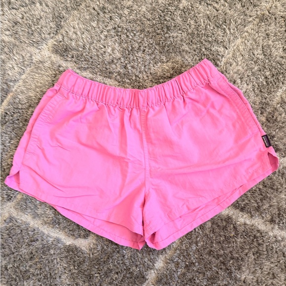 Patagonia Pink Athletic Women's Shorts - Picture 3 of 7
